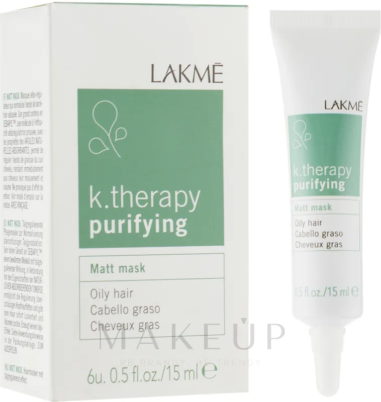 Mattifying Mask for Oily Hair