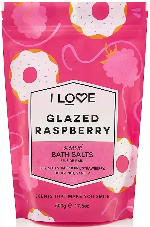 Bath Salt "Glazed Raspberry" - Bath and Body