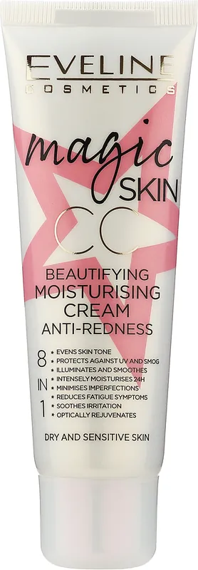 Eveline Cosmetics Magic Skin CC Moisturising Cream Anti-Redness