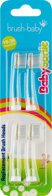 Electric Toothbrush Heads "BabySonic", 18-36 months