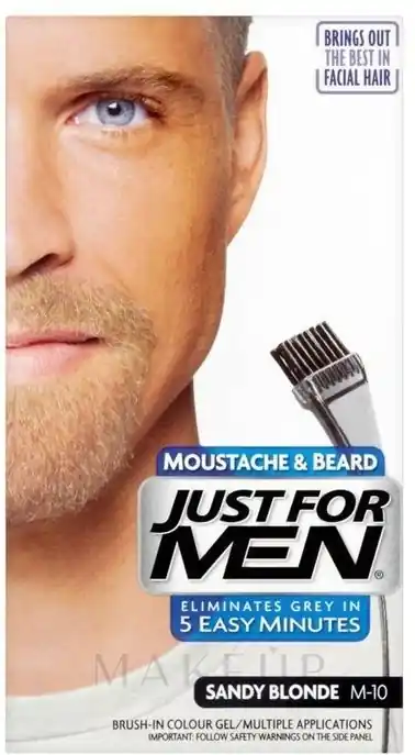 Beard & Mustache Gel Color - Men