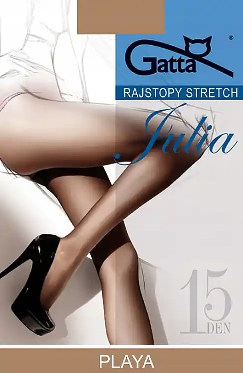 Tights 'Julia Stretch' 15 Den, beige - Clothes