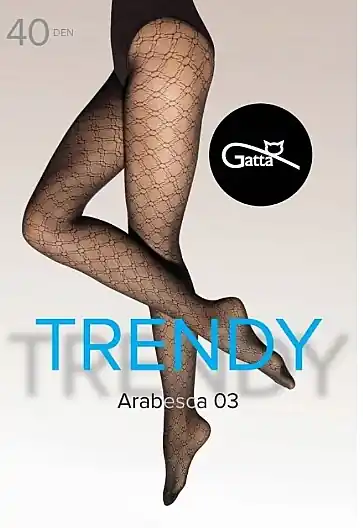 Trendy Arabesca 03 Tights, 40 Den, nero - Clothes