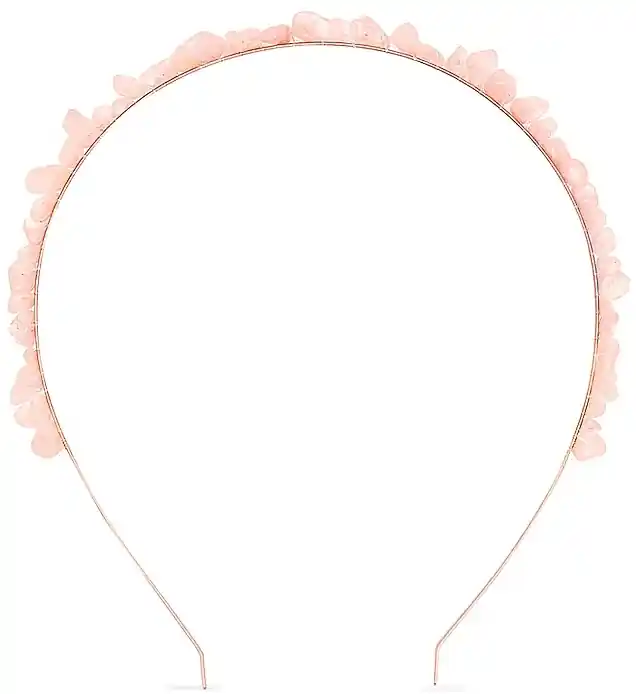 Rose Quartz Hair Band - Accessories