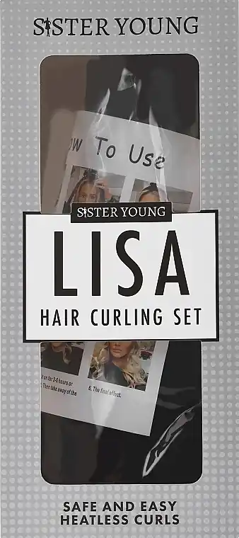 Hair Curling Set, black - Accessories