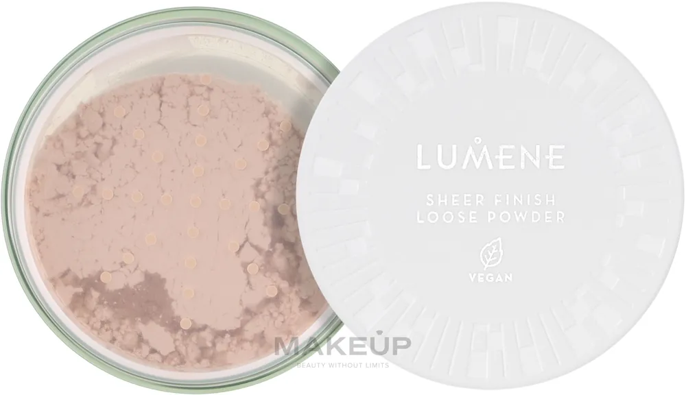 Lumene Sheer Finish Loose Vegan Powder - Makeup