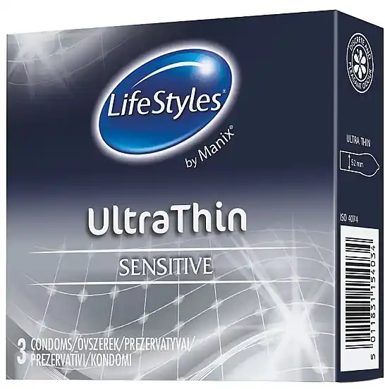 Condoms, 3 pcs - Health & Care
