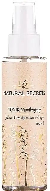 Moisturizing Face Tonic 'Silk & Poppy Flower' - Skin Care Products