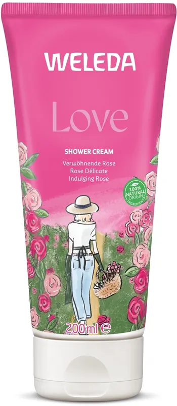 Creamy Shower Gel "Love" - Bath and Body