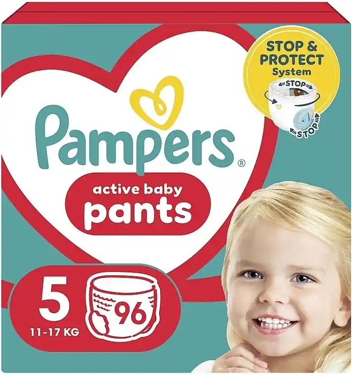 Nappy Pants, Size 5, 11-17 kg, 96 pcs