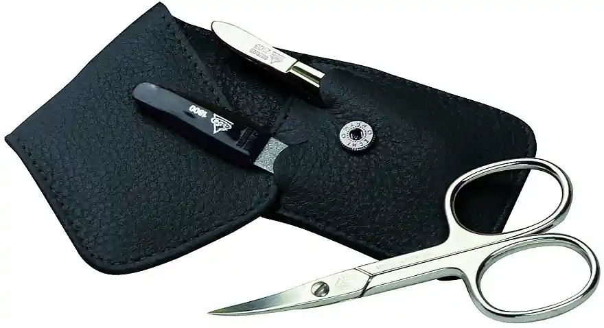 Manicure Set 'Siena', 3 pcs, black - Accessories