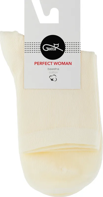 Women's Socks "Perfect Woman", light beige - Clothes