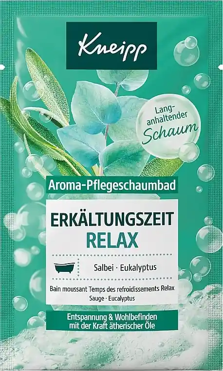 Bath Foam with Sage & Eucalyptus Essential Oils - Bath and Body