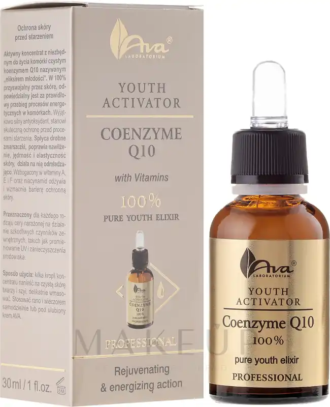 Q10 Face Serum with Vitamins "Coenzyme" - Skin Care Products
