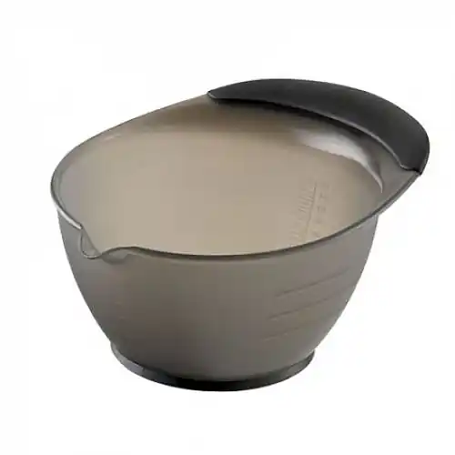 Transparent Color Bowl, black - Hair