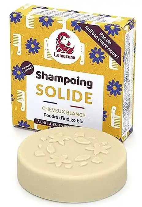 Indigo & Chamomile Solid Shampoo for Grey & Blonde Hair