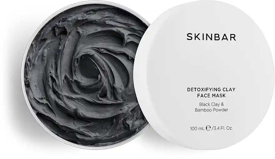 Black Clay & Bamboo Powder Detoxifying Face Mask - Skin Care Products