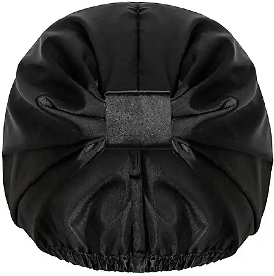 Satin Hair Bonett, black - Accessories