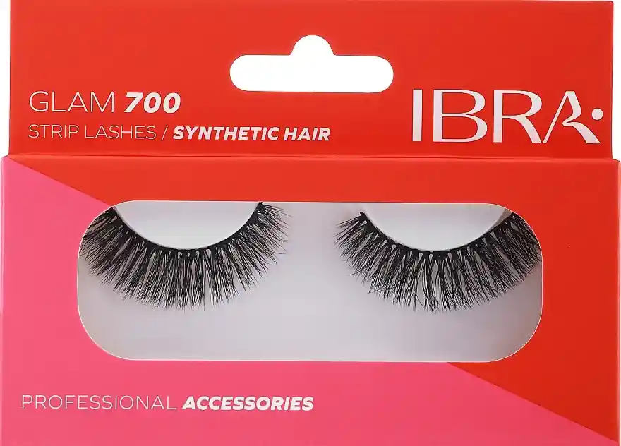 Ibra Eyelash Glam 700 Black - Makeup