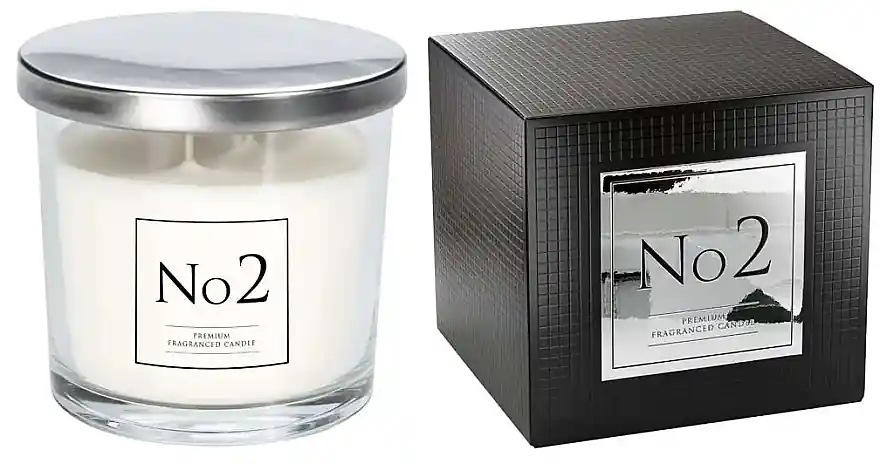 Perfumed Candle with Two Wicks #2 - Bath and Body