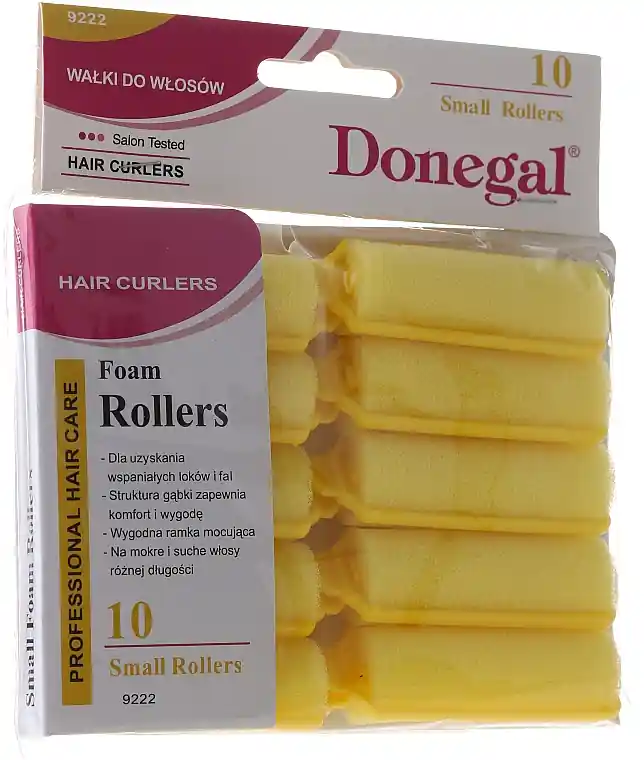Hair Curlers, Foam Rollers, 10 pcs - Accessories