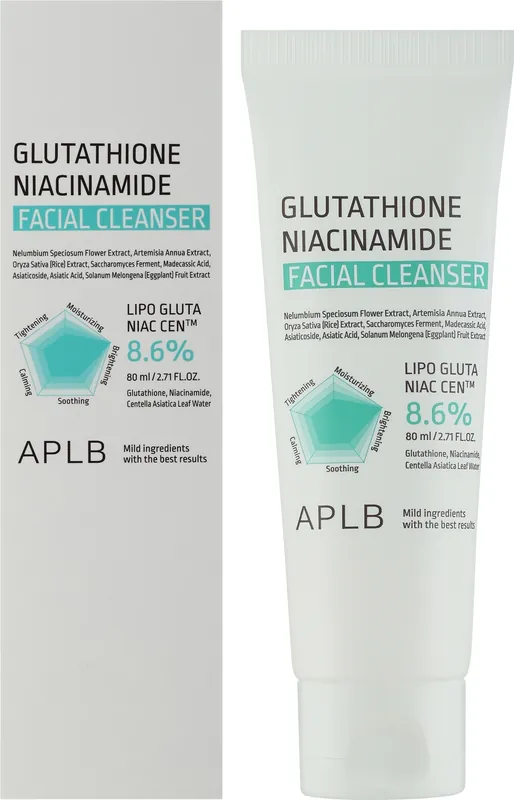 Glutathione & Niacinamide Face Cleansing Gel - Skin Care Products