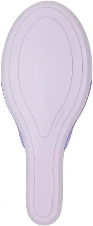 Retractable Teeth Hair Brush, purple - Accessories