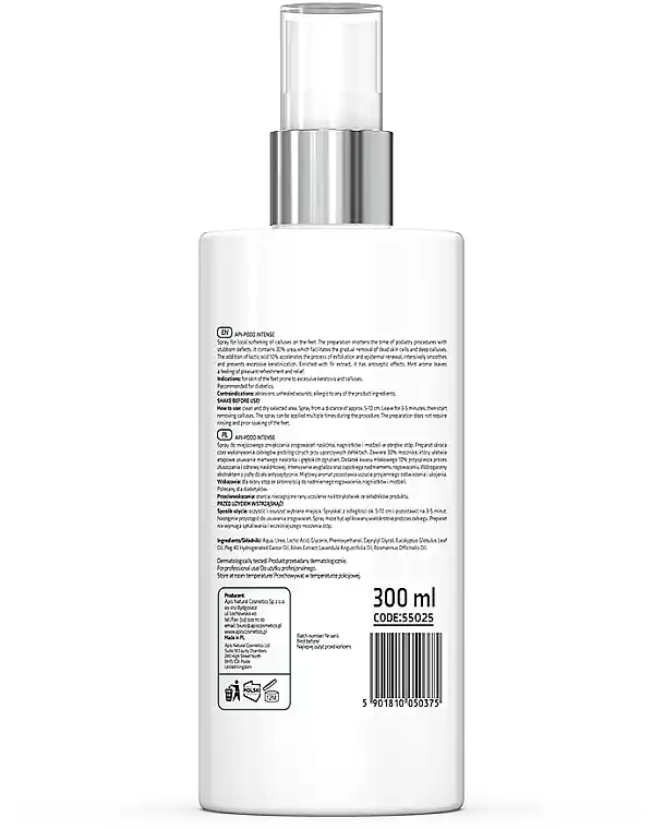 AHA/BHA and Urea 30% Soothing Foot Spray - Bath and Body