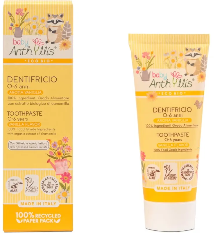 Children's Toothpaste for Ages 0-6