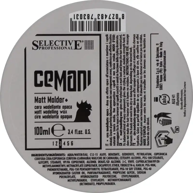 Matte Hair Styling Wax
