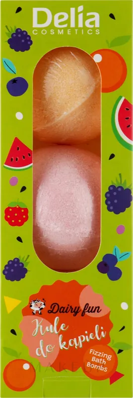 Fizzing Bath Bombs "Watermelon, Wild Fruits & Orange" - Bath and Body
