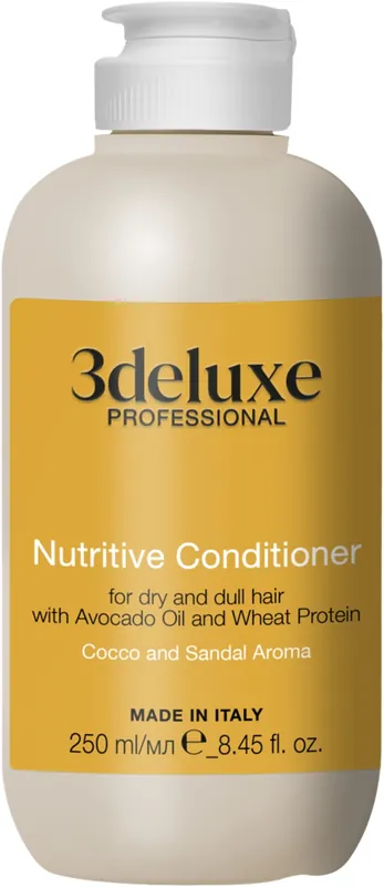 Nourishing Conditioner for Dry and Weakened Hair with Avocado Oil and Wheat Proteins