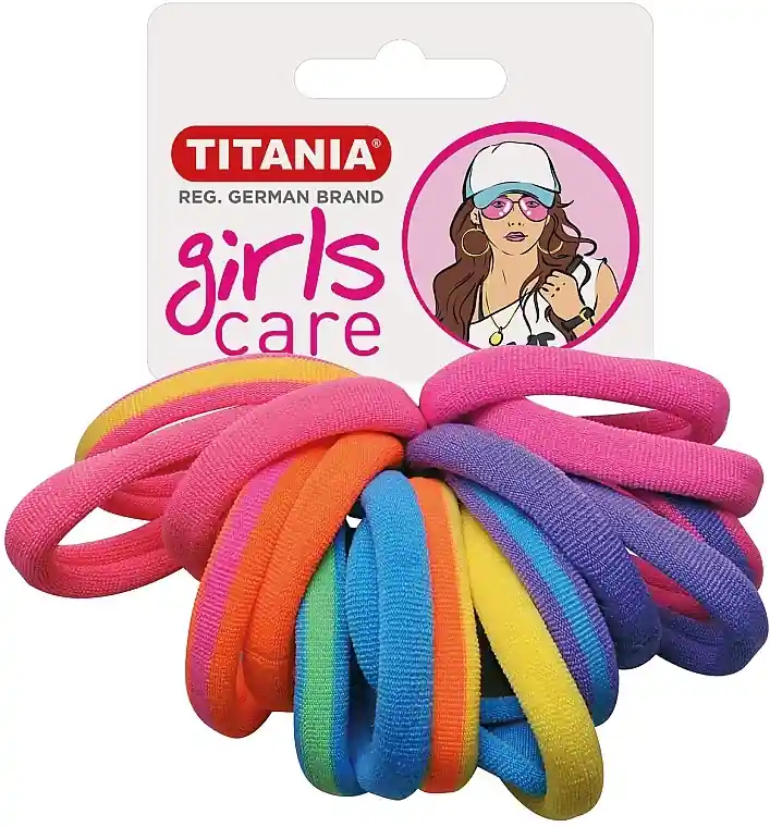 Elastic Hair Bands, 16 pcs, multicolored - Accessories