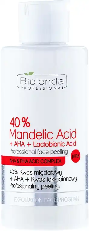 Professional Peeling "40% Mandelic Acid + AHA + Lactobionic Acid" - Skin Care Products