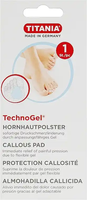 Flexible Gel Callus Pad, 1 pcs. - Titania