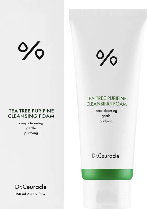 Face Cleansing Gel Foam with Tea Tree Extract - Skin Care Products