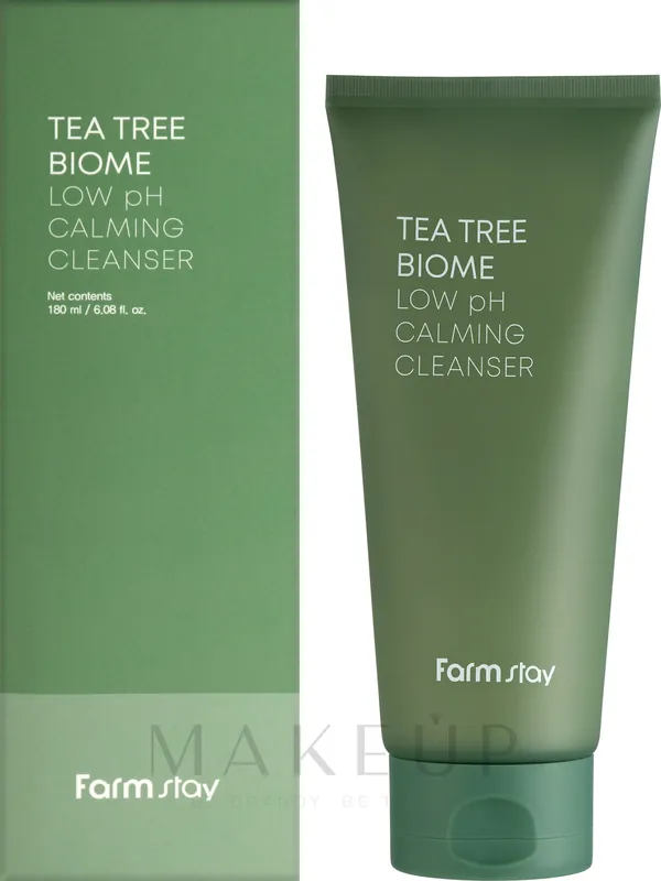 Soothing Face Cleansing Foam with Tea Tree Extract - Skin Care Products