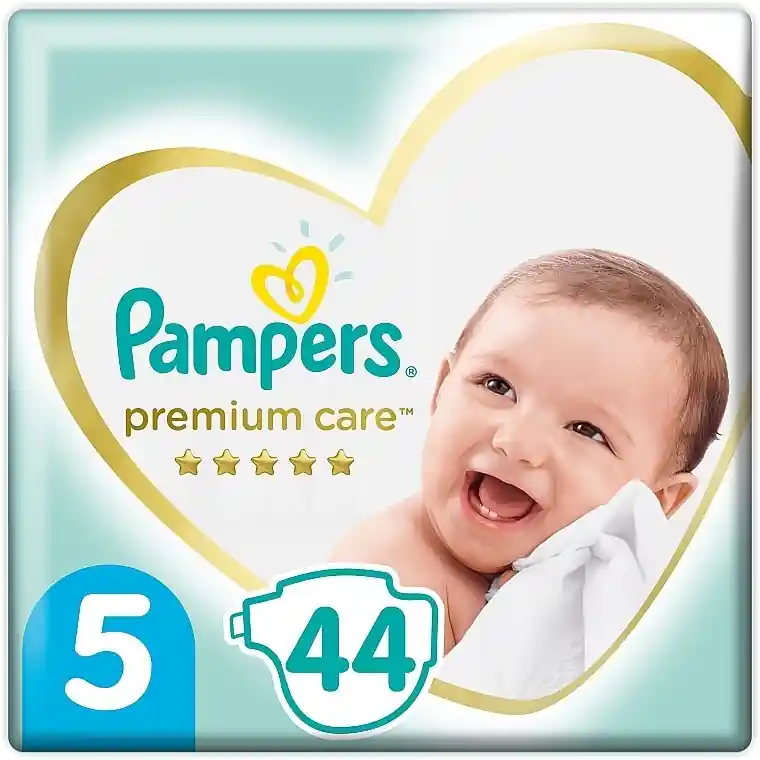 Premium Care Diapers, size 5 (junior), 11-16 kg, 44 pcs