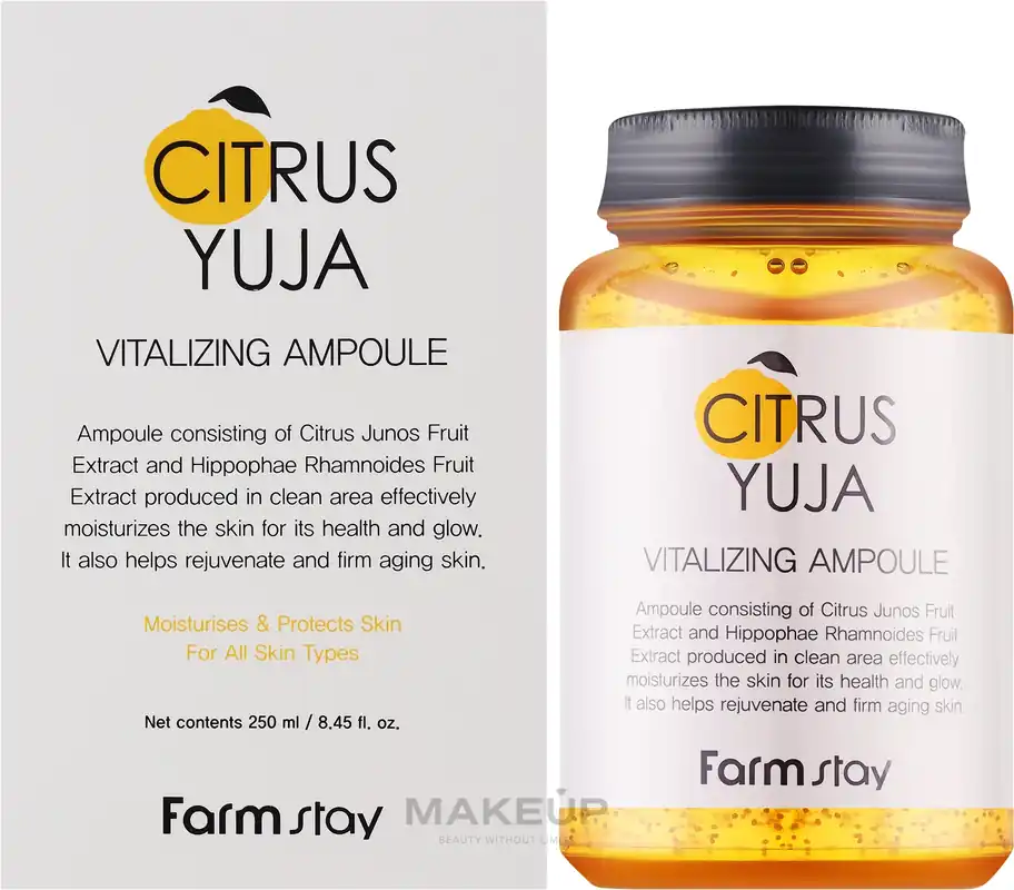 Ampoule Face Serum with Yuzu Extract - Skin Care Products
