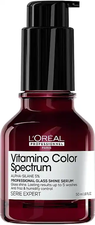 Professional Leave-In Serum for Radiant Shine & Preservation of 5 Dimensions of Color Spectrum