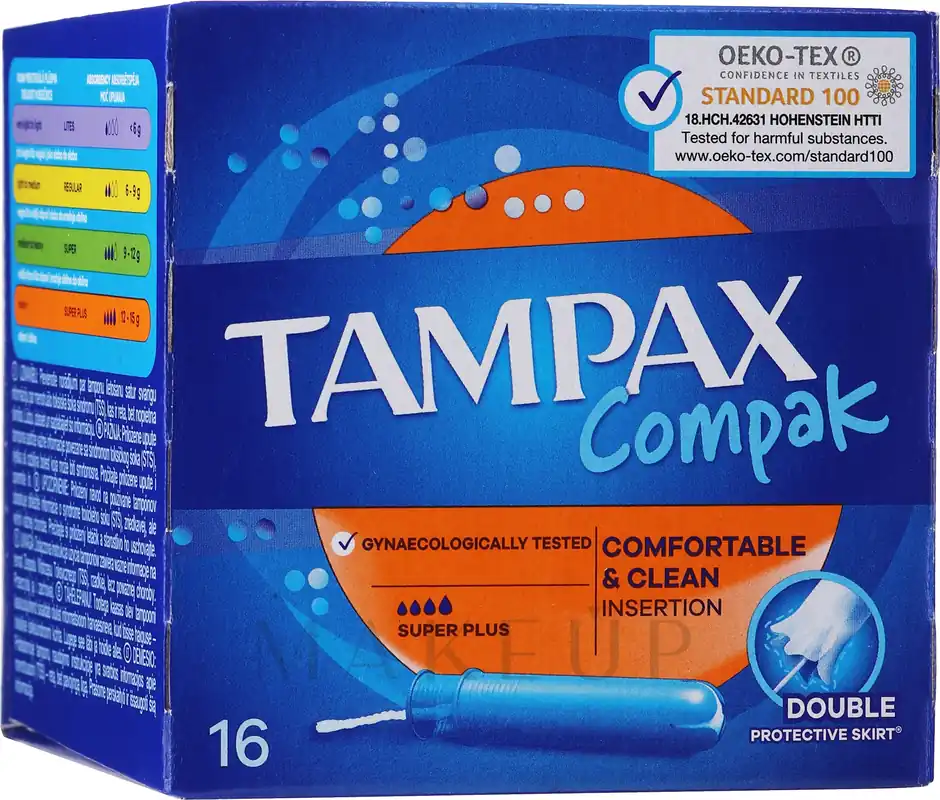 Tampons with Applicator, 16 pcs - Bath and Body
