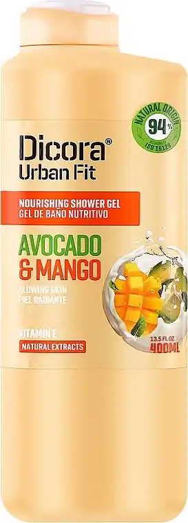 Vitamin E Shower Gel "Mango & Avocado" - Bath and Body