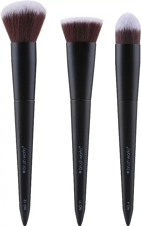 3-piece Makeup Brush Set