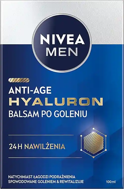 Anti-Aging After Shave Balm with Hyaluronic Acid
