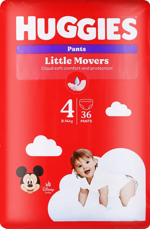 Ultra Comfort Mutandina Diaper Panties 4 (9-14 kg), 36 pcs.