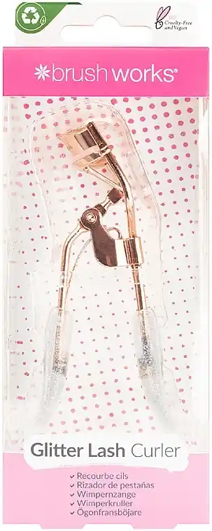 Lash Curler, golden with glitter - Accessories