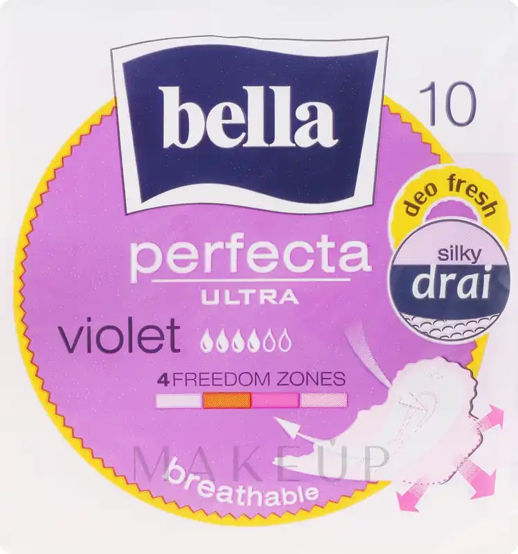 Pantiliners Perfecta Violet Deo Fresh Soft Ultra, 10 pcs - Bath and Body