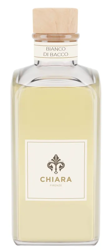 Bianco di Bacco Reed Diffuser in Glass Bottle - Bath and Body