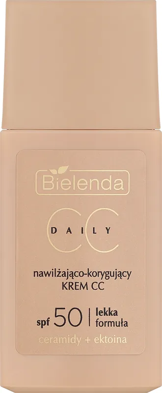 Bielenda Daily CC Moisturizing And Correcting CC Cream SPF 50 - Makeup