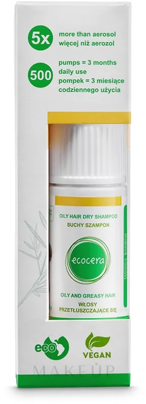 Oily Hair Dry Shampoo